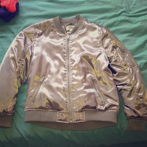 Charlotte Russe light/medium satin jacket